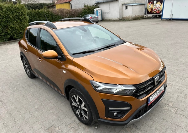 Dacia Sandero Stepway cena 52500 przebieg: 100000, rok produkcji 2021 z Gniew małe 704